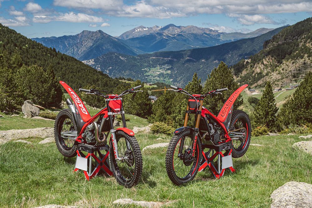 GASGAS LAUNCH NEW GENERATION 2023 TXT RACING AND TXT GP TRIAL BIKES